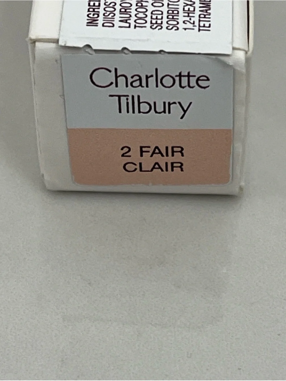 Charlotte Tilbury beautiful skin radiant concealer 2 fair Clair